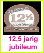 12,5 jaar jubileum