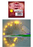 ledverlichting snoer geel 2m.