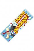 banner gelaagd 220x74 cm.