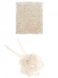 bloemetje met speld wit