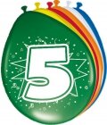 8 ballonnen 5 jaar