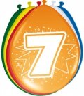 8 ballonnen 7 jaar