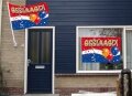 gevelvlag geslaagd 100x150 cm.