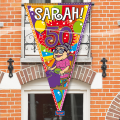 grote punt vlag sarah