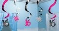 handecoratie sweet 16 5 stuks