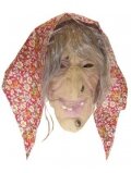 heksen masker met hoofddoekje