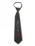 stropdas love to party met strass