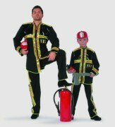 brandweer zwart/geel