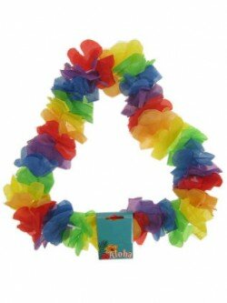 gekleurde hawai slinger 
